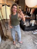 AVA - top khaki