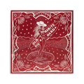 ELVIS - sjaaltje zijde rood/wit (pre-order) - CLAES