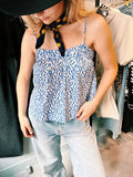 JOR - zomertop blauw wit - CLAES